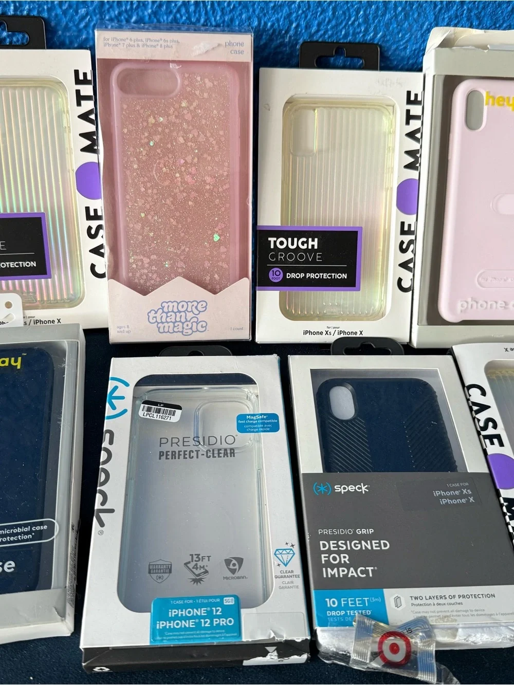 speck Presidio Grip iPhone Case in Black